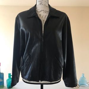 Ann Taylor leather jacket